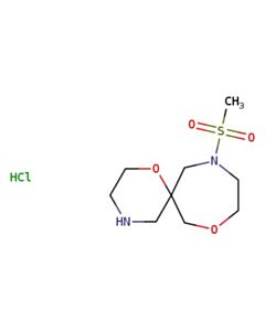 Astatech 11-(METHYLSULFONYL)-1,8-DIOXA-4,11-DIAZASPIRO[5.6]DODECANE HYDROCHLORIDE; 1G; Purity 95%; MDL-MFCD34181596